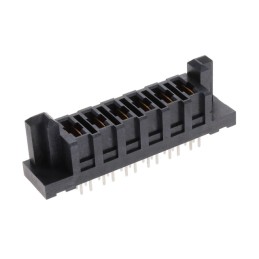 1 pcs : PES-06-02-L-VT - CONN RCPT 6POS 6.35MM PCB SLDR