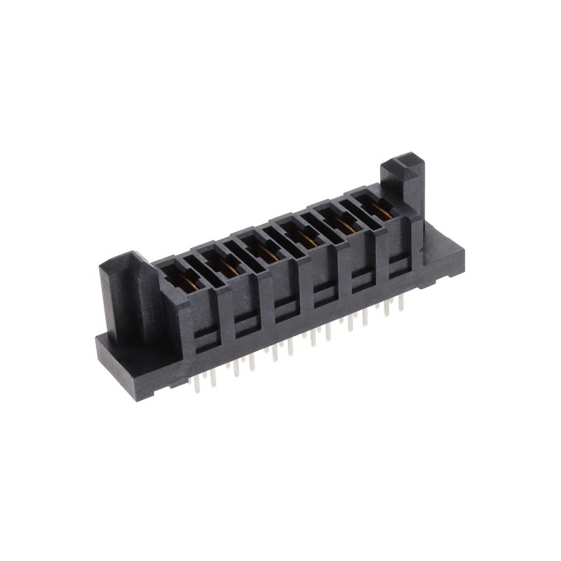 1 pcs : PES-06-02-L-VT - CONN RCPT 6POS 6.35MM PCB SLDR