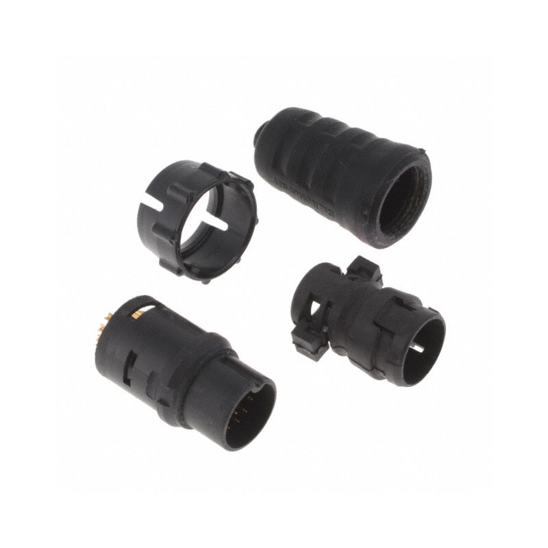 1 pcs : EN3C16M26SX - CONN PLUG MALE 16P GOLD SLDR CUP