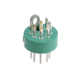 1 pcs : QG7M - CONN MALE INSERT XLR 7P SLDR CUP