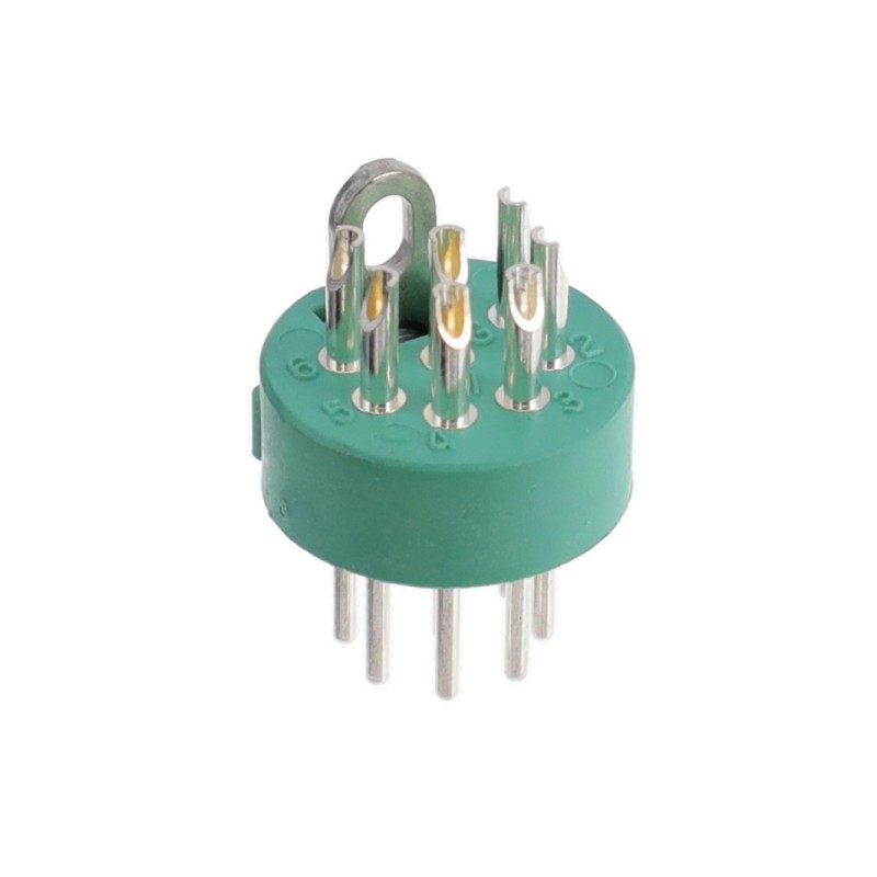 1 pcs : QG7M - CONN MALE INSERT XLR 7P SLDR CUP