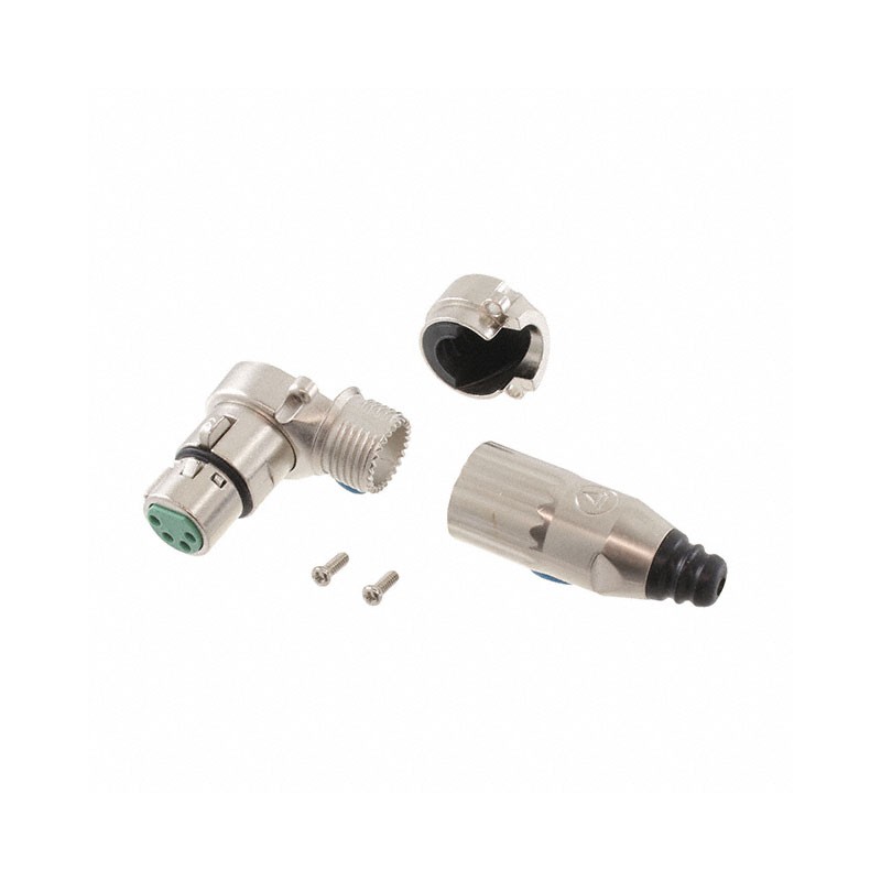 1 pcs : R4FZ - CONN PLUG FMALE XLR 4POS SOLDER