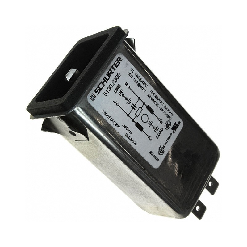 1 pcs : 5130.2300 - PWR ENT RCPT IEC320-C20 PANEL QC