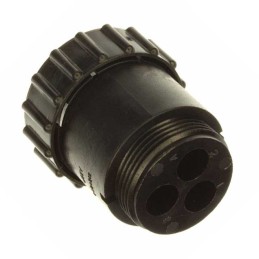 1 pcs : 213905-1 - CONN PLUG HSG MALE 3POS INLINE
