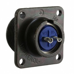 1 pcs : 97-3102A-14S-9S - CONN RCPT FMALE 2P SOLDER CUP