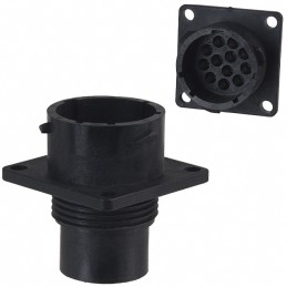 1 pcs : UTP01412P - CONN RCPT HSNG MALE 12POS PNL MT