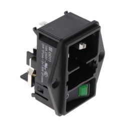 1 pcs : DD11-4132-0202-2000 - PWR ENT MOD RCPT IEC320-C14 PNL