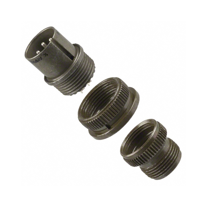 1 pcs : MS3106A-14S-5P - CONN PLUG MALE 5P SILV SLDR CUP