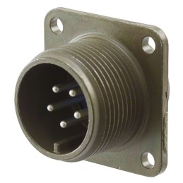 1 pcs : 97-3102A-14S-5P - CONN RCPT MALE 5P SILV SLDR CUP