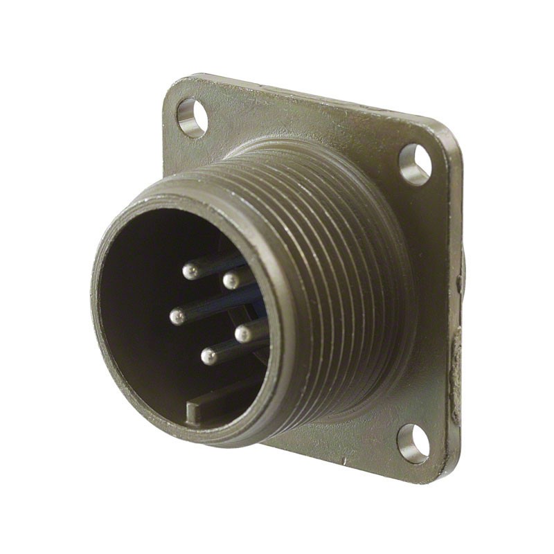 1 pcs : 97-3102A-14S-5P - CONN RCPT MALE 5P SILV SLDR CUP