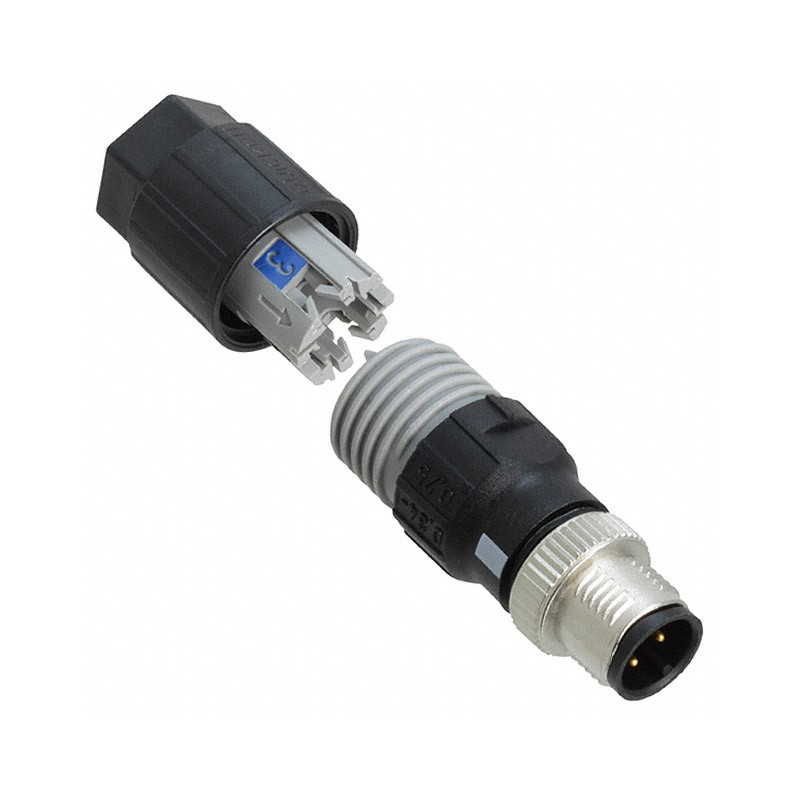 1 pcs : 1521591 - CONN PLUG MALE 4POS GOLD IDC