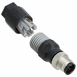 1 pcs : 1641785 - CONN PLUG MALE 4POS GOLD IDC