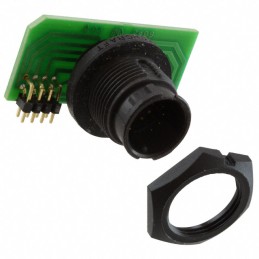 1 pcs : EN3P11MRAPCBW - CONN RCPT MALE 11POS GOLD SOLDER