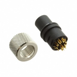 1 pcs : 858-012-203RSU4 - CONN PLUG FMALE 12P SOLDER CUP