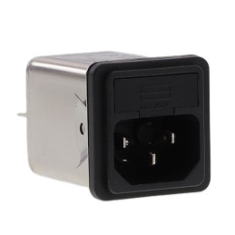 1 pcs : FN9262SA-6-06 - PWR ENT MOD RCPT IEC320-C14 PNL