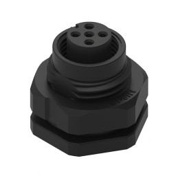 1 pcs : 643120100405 - WR-CIRC M12 - SCREW - CODING A -