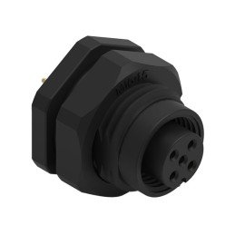 1 pcs : 643220100405 - WR-CIRC M12 - SCREW - CODING A -