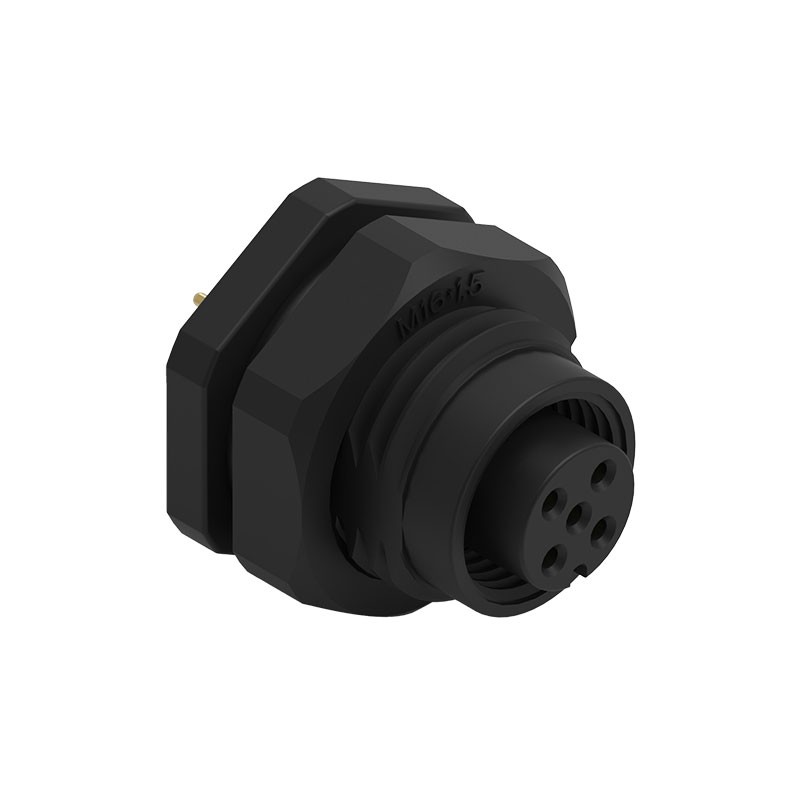 1 pcs : 643220100405 - WR-CIRC M12 - SCREW - CODING A -