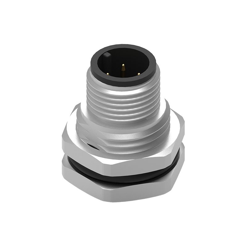 1 pcs : 643150100604 - WR-CIRC M12 - SCREW - CODING A -