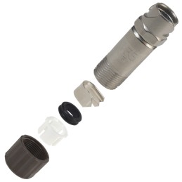 1 pcs : LF07WBJ-6S - CONN JACK FMALE 6P GOLD SLDR CUP