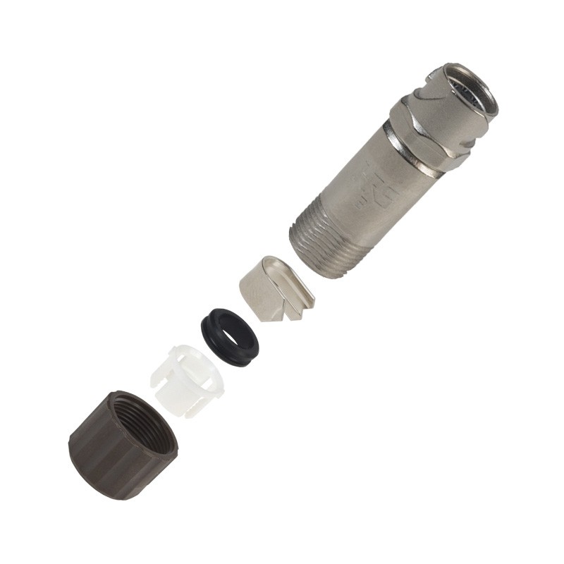 1 pcs : LF07WBJ-6S - CONN JACK FMALE 6P GOLD SLDR CUP