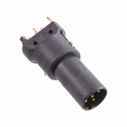 1 pcs : 21033411518 - CONN MALE INSERT 5POS GOLD SLDR