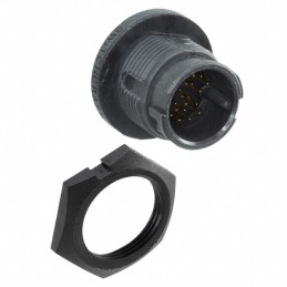 1 pcs : EN3P18M26SX - CONN RCPT MALE 18P GOLD SLDR CUP