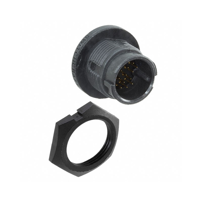 1 pcs : EN3P18M26SX - CONN RCPT MALE 18P GOLD SLDR CUP