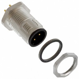 1 pcs : 1551859 - CONN PLUG MALE 4POS GOLD SOLDER