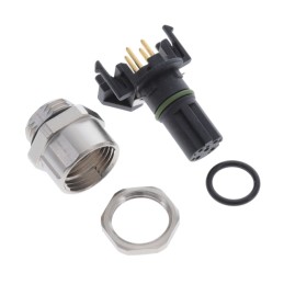 1 pcs : 1542619 - CONN RCPT FMALE 4POS GOLD SOLDER