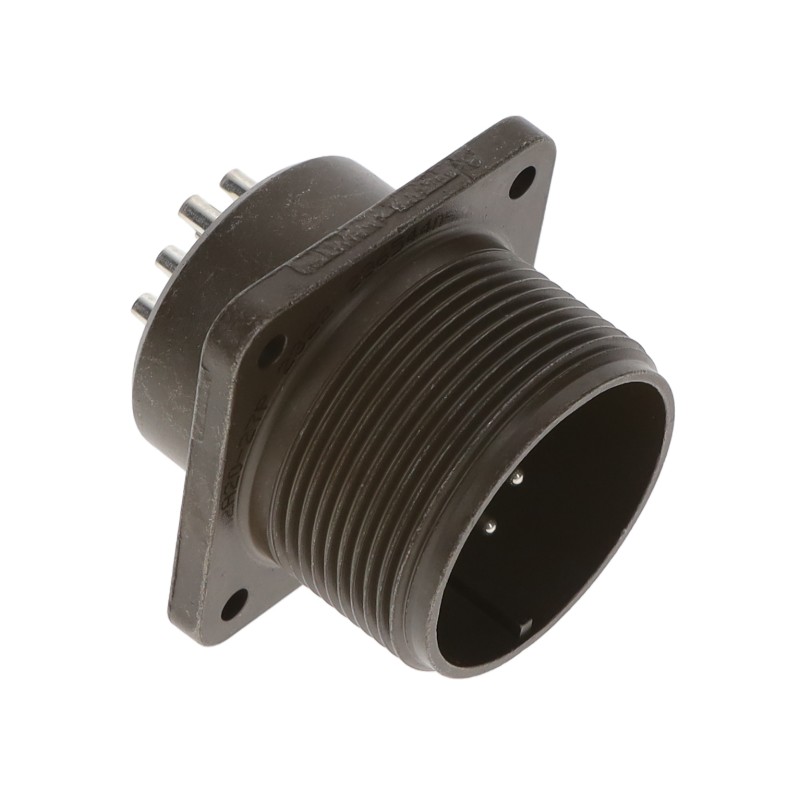 1 pcs : MS3102A20-27P - MIL-5015 MS/AC THREADED RECEPT