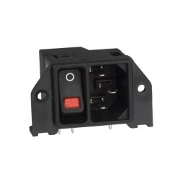 1 pcs : DC21.0023.1111 - PWR ENT MOD RCPT IEC320-C14 PNL