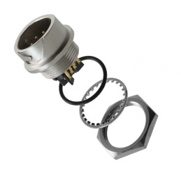 1 pcs : LF13WBR-11P - CONN RCPT MALE 11P GOLD SLDR CUP