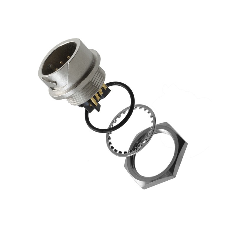 1 pcs : LF13WBR-11P - CONN RCPT MALE 11P GOLD SLDR CUP