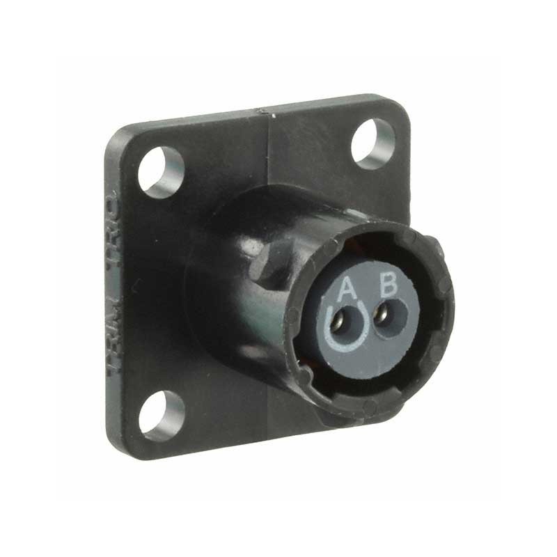 1 pcs : UTS08E2S - CONN RCPT FMALE 2P GOLD SLDR CUP