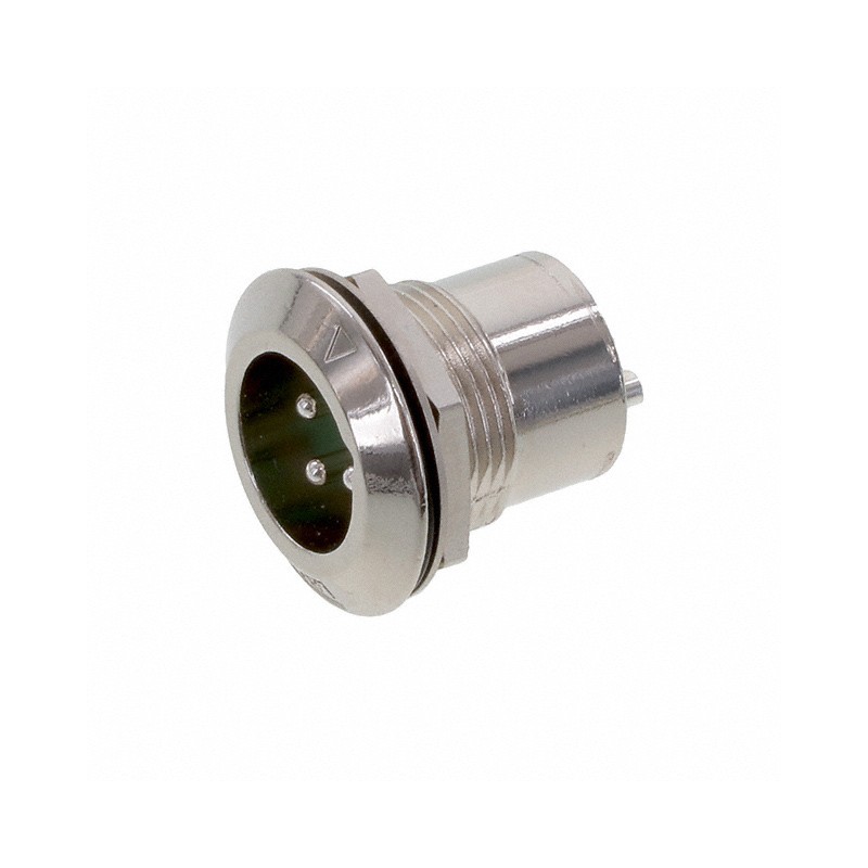 1 pcs : B3MH - CONN RCPT MALE XLR 3P SOLDER CUP