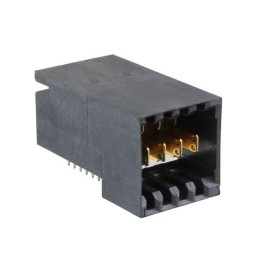 1 pcs : 1-1410271-1 - CONN HEADER 4POS EDGE MNT