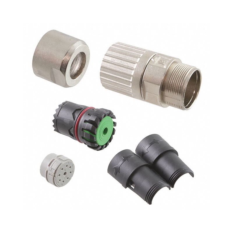 1 pcs : 1629216 - CONN PLG HSG MALE 9POS INLINE