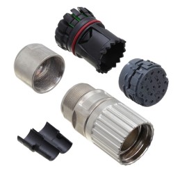 1 pcs : 1629200 - CONN PLG HSG MALE 17POS INLINE