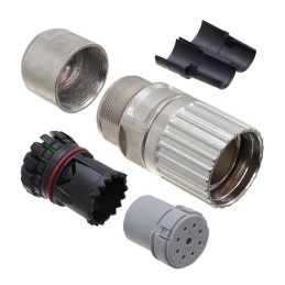 1 pcs : 1629220 - CONN PLG HSG FMALE 9POS INLINE