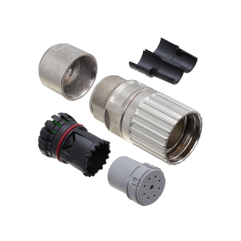 1 pcs : 1629220 - CONN PLG HSG FMALE 9POS INLINE