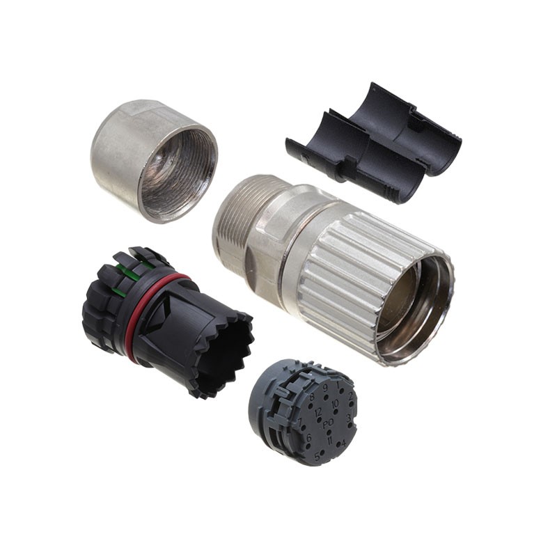 1 pcs : 1629208 - CONN PLG HSG MALE 12POS INLINE