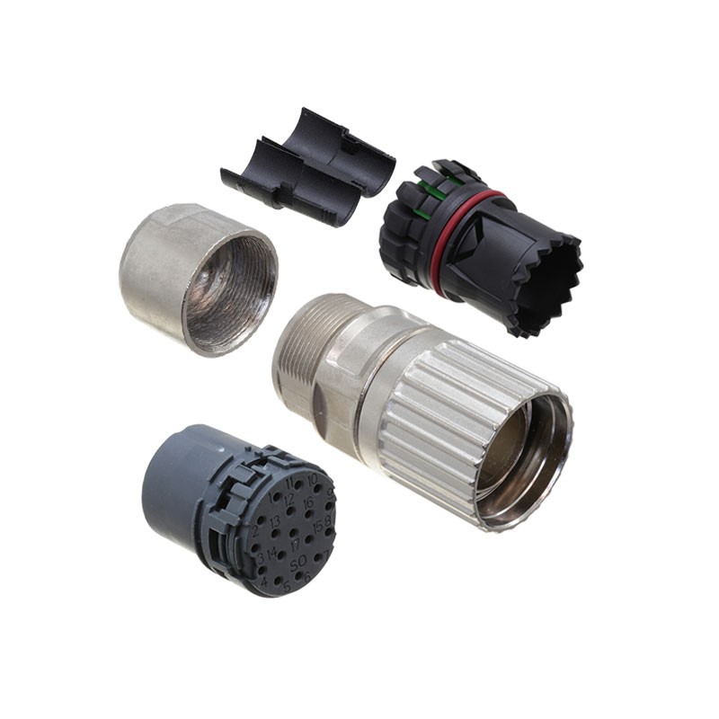 1 pcs : 1629204 - CONN PLG HSG FMALE 17POS INLINE