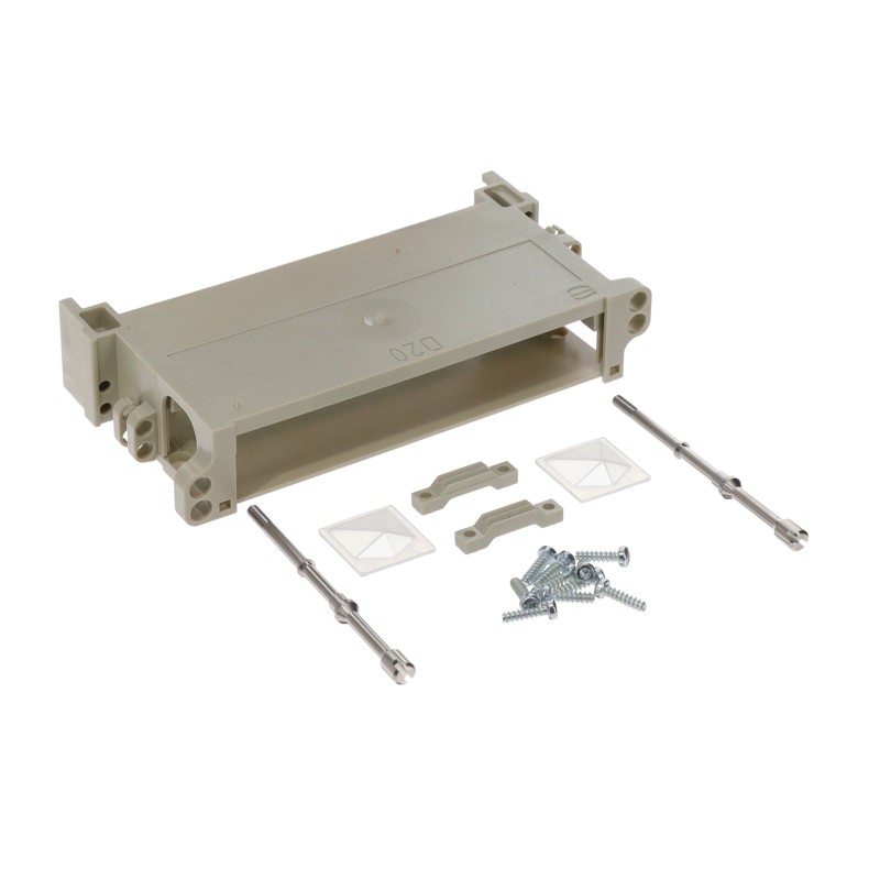 1 pcs : 09060480521 - DIN-POWER SHELL HOUSING D 20/2