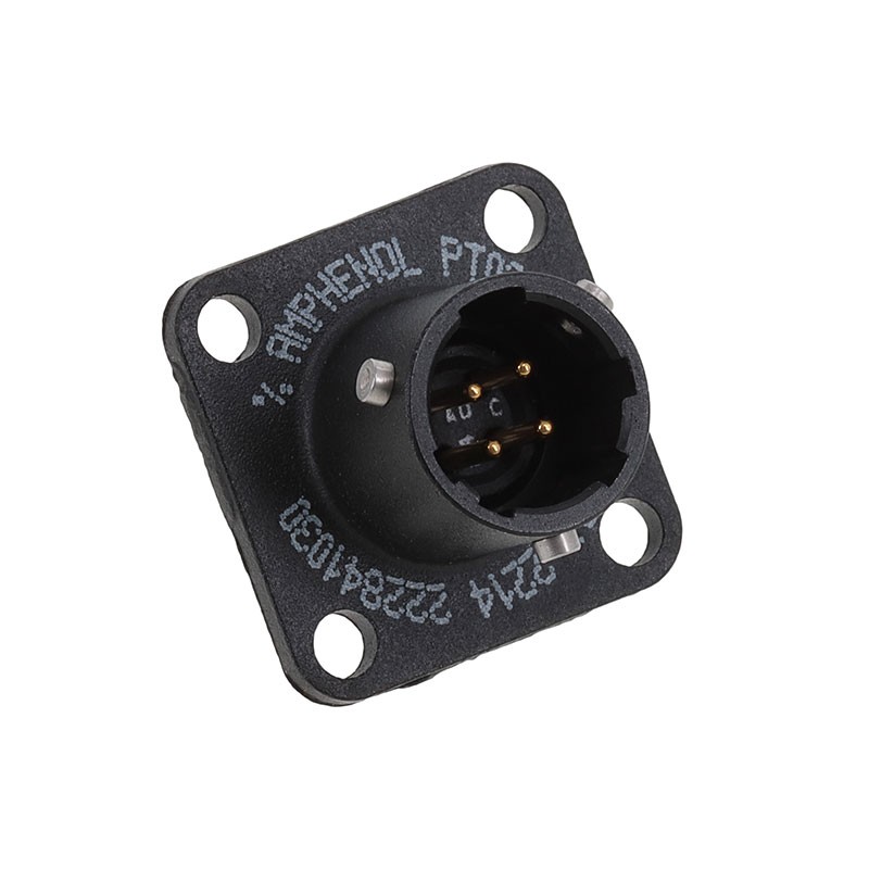 1 pcs : PT02E8-4P-027 - PT 4C 420 PIN RECP.