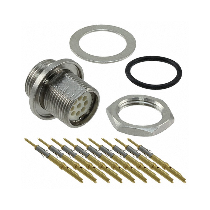 1 pcs : TS2P9M26 - CONN RCPT MALE 9POS GOLD CRIMP