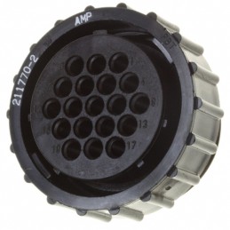 1 pcs : 211770-2 - CONN PLG HSG FMALE 19POS INLINE