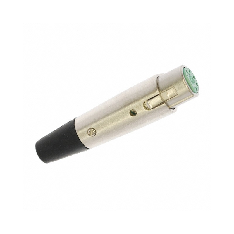 1 pcs : A5F - CONN PLUG FMALE XLR 5POS SOLDER