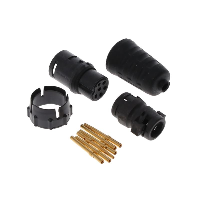 1 pcs : EN3C6FCX - CONN PLUG FMALE 6POS GOLD CRIMP