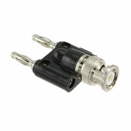 1 pcs : BU-P1270 - STACKABLE BANA PLUG TO MALE BNC